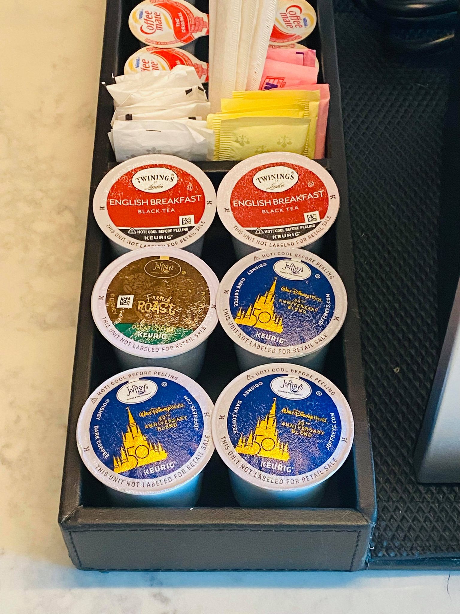 50th Anniversary Coffee Blend KCups by Joffrey's Pop Up in Walt Disney