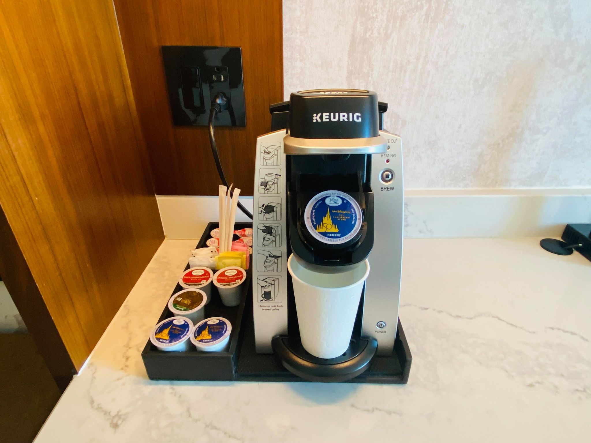 50th Anniversary Coffee Blend KCups by Joffrey's Pop Up in Walt Disney