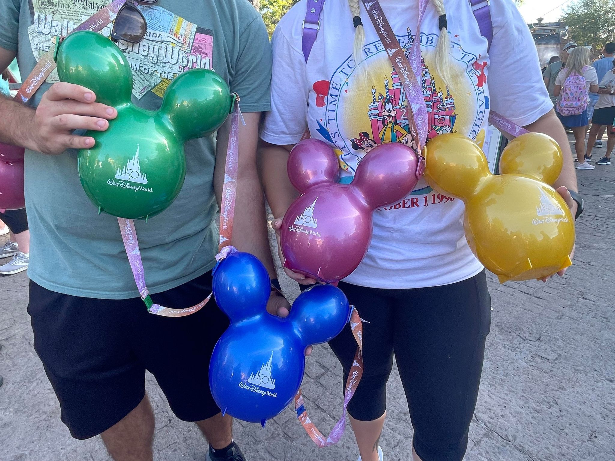 Four Walt Disney World 50th Anniversary Popcorn Buckets Make Their