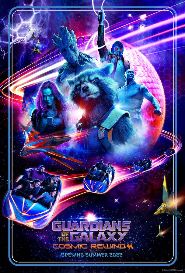 First Look at Antagonist of Guardians of the Galaxy Cosmic Rewind Ride