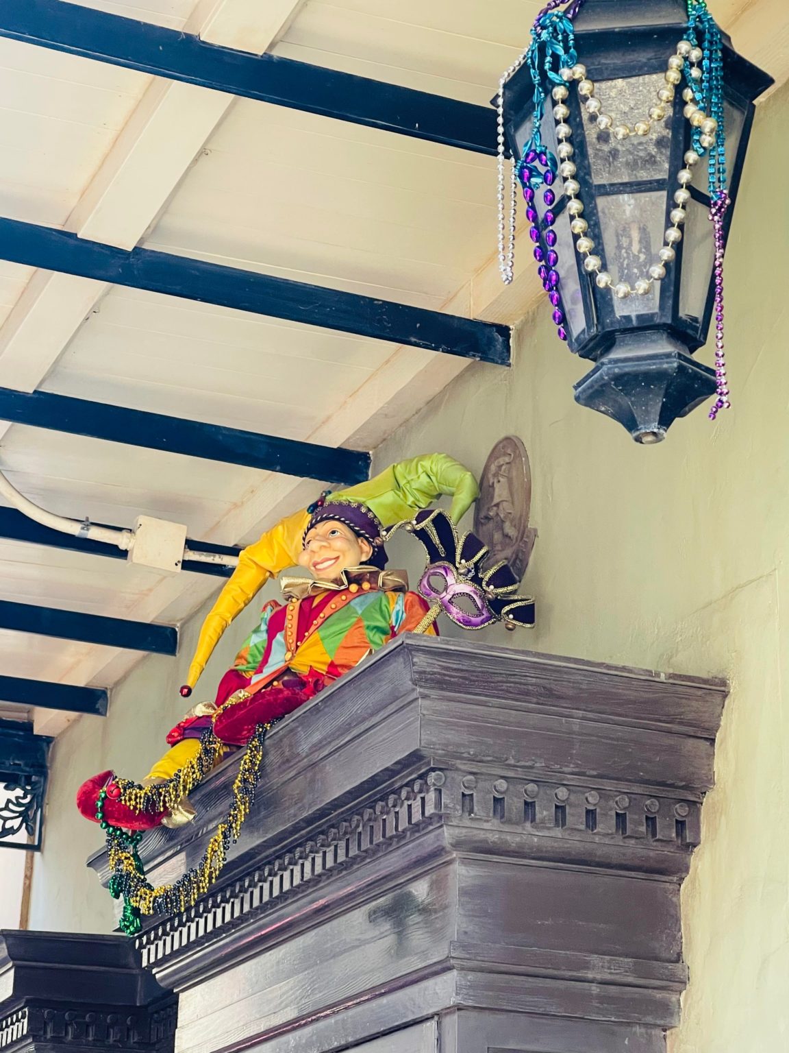 Mardi Gras Countdown on in New Orleans Square