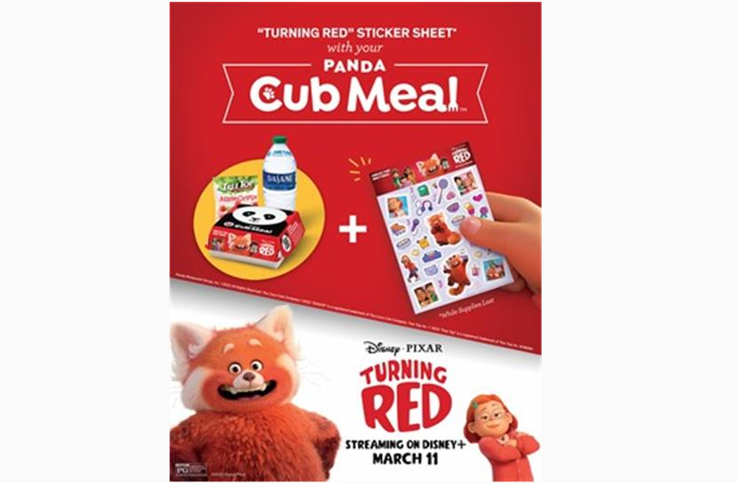 Pixar's Newest Film 'Turning Red' Teams Up With Panda Express for Meal