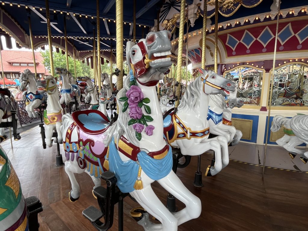 Ride Cinderella's Personal Horse on Prince Charming Regal Carrousel