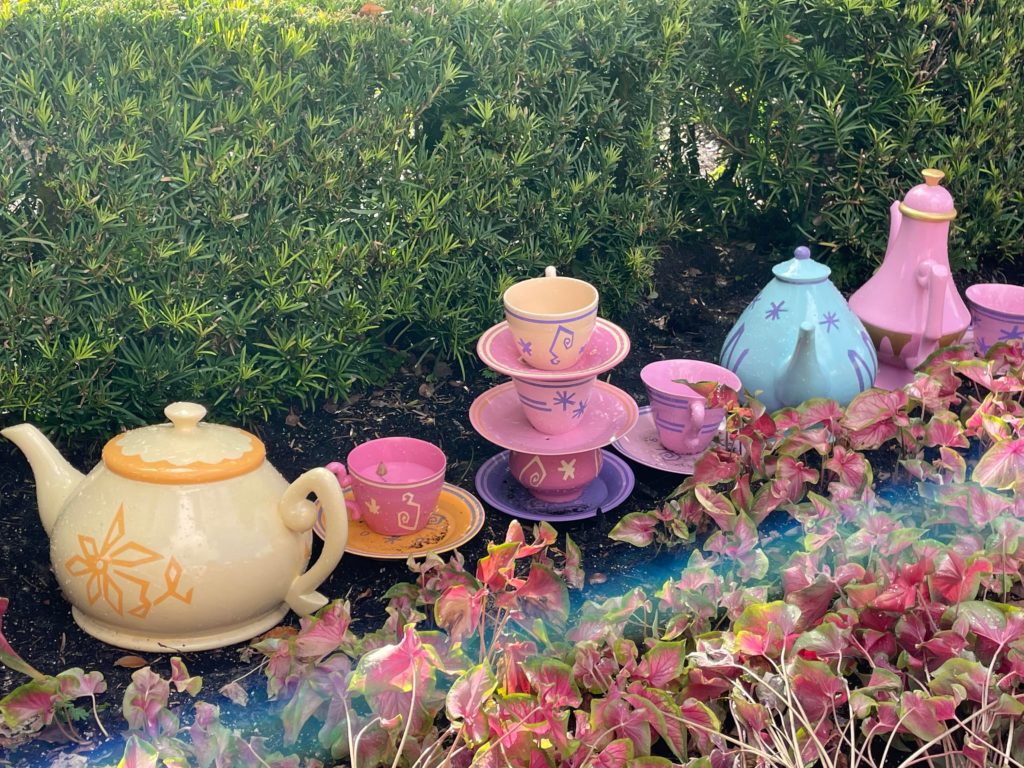 New Decor Arrives at Magic Kingdom's Mad Tea Party