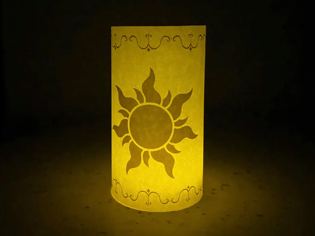 Tangled Lanterns Template