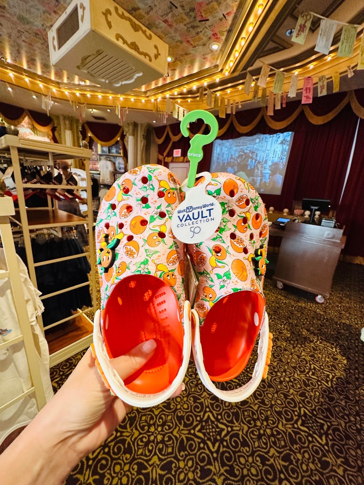 Orange Bird Crocs NOW Available at Marketplace CoOp in Disney Springs