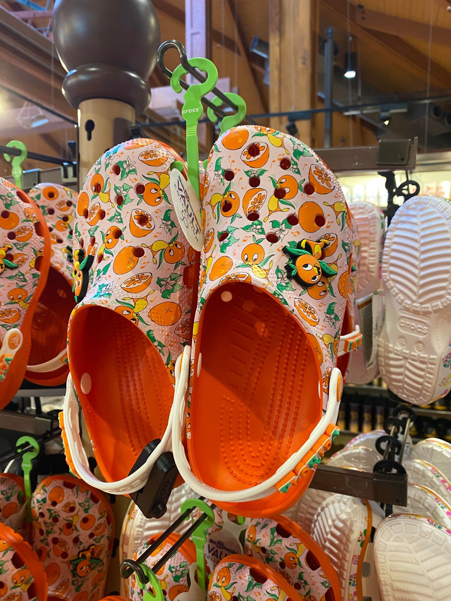 Orange Bird Crocs NOW Available at Marketplace CoOp in Disney Springs