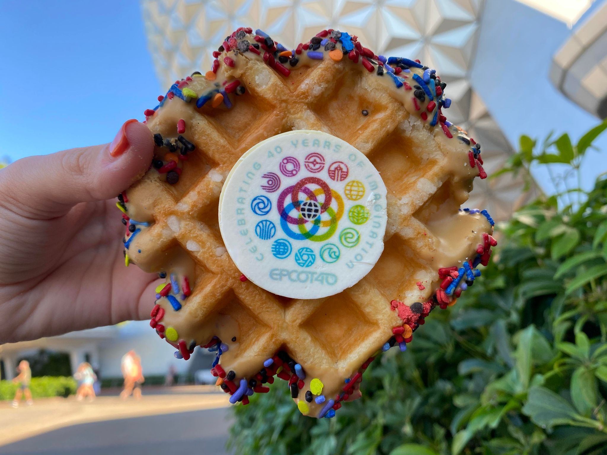 40th Anniversary EPCOT Waffle Now at Connections Cafe