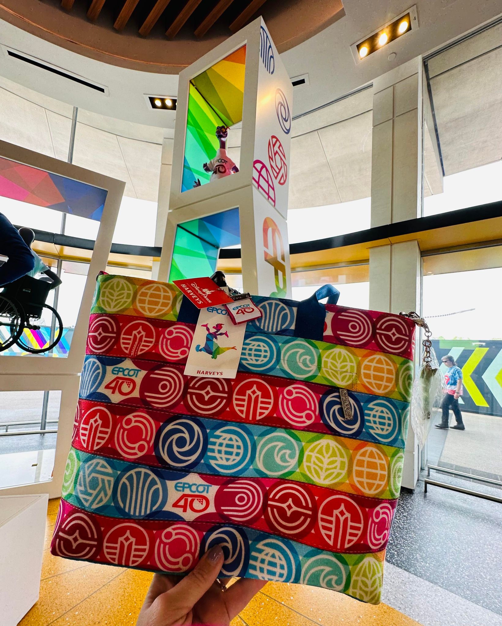 EPCOT 40th Anniversary Bags from Harveys Still in Stock at Creations