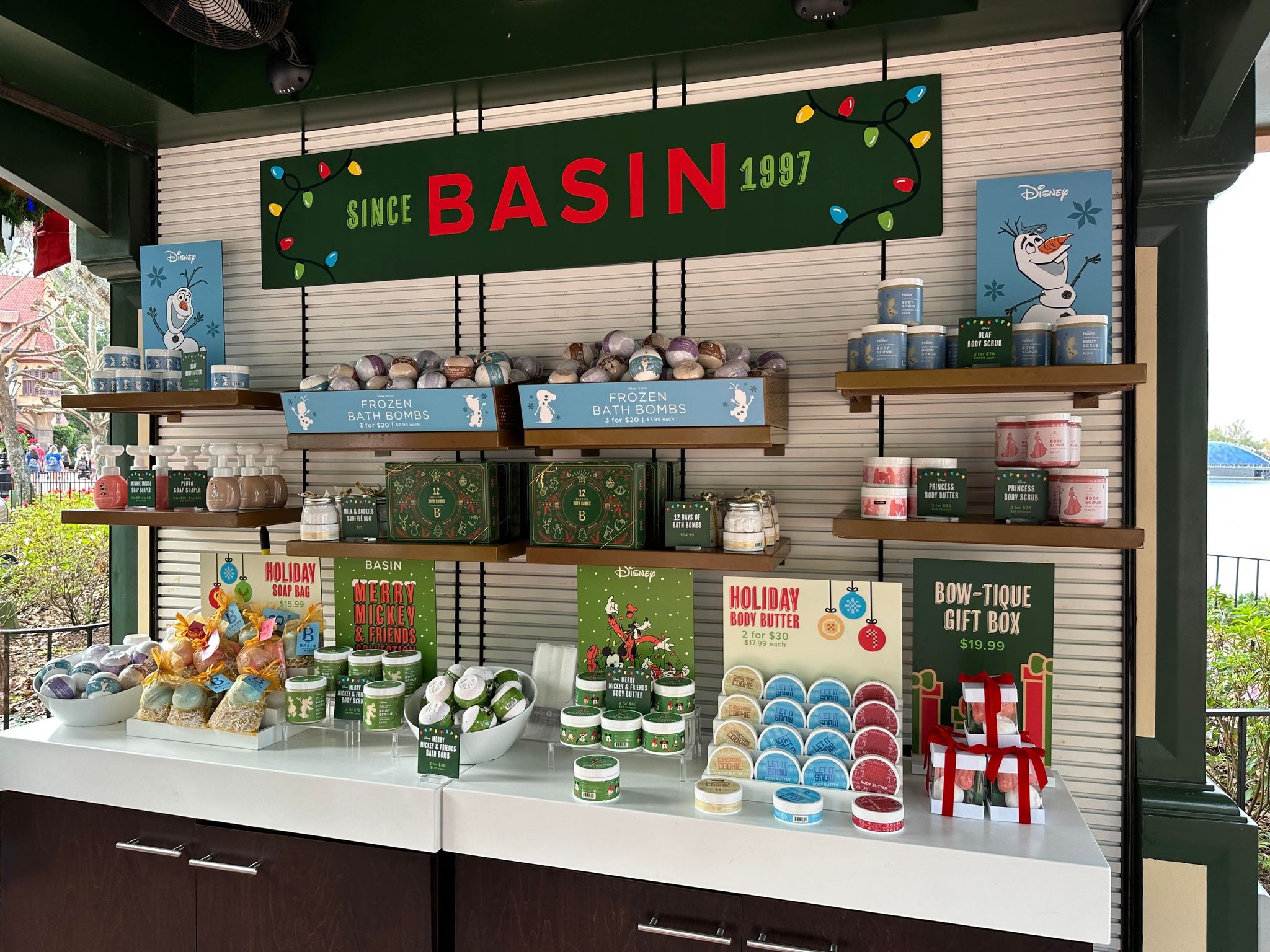 Find Your Perfect Stocking Stuffers at Basin's EPCOT PopUp Shop