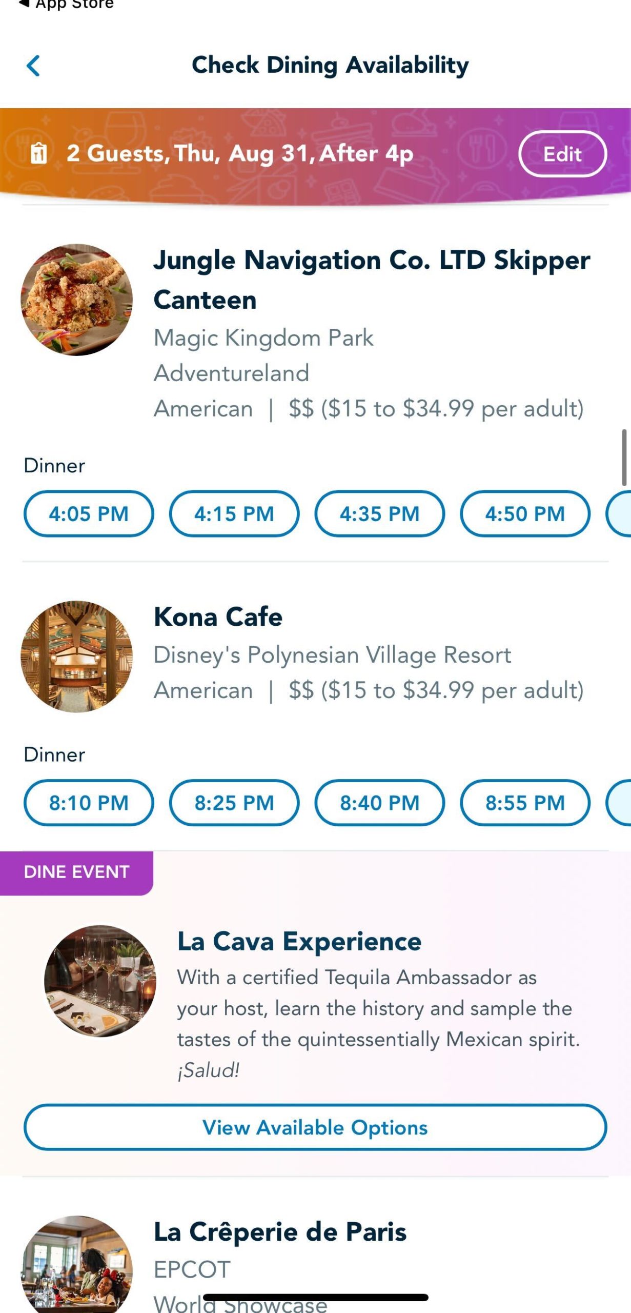 Disney Unveils Helpful Update to How Dining Reservations are Made