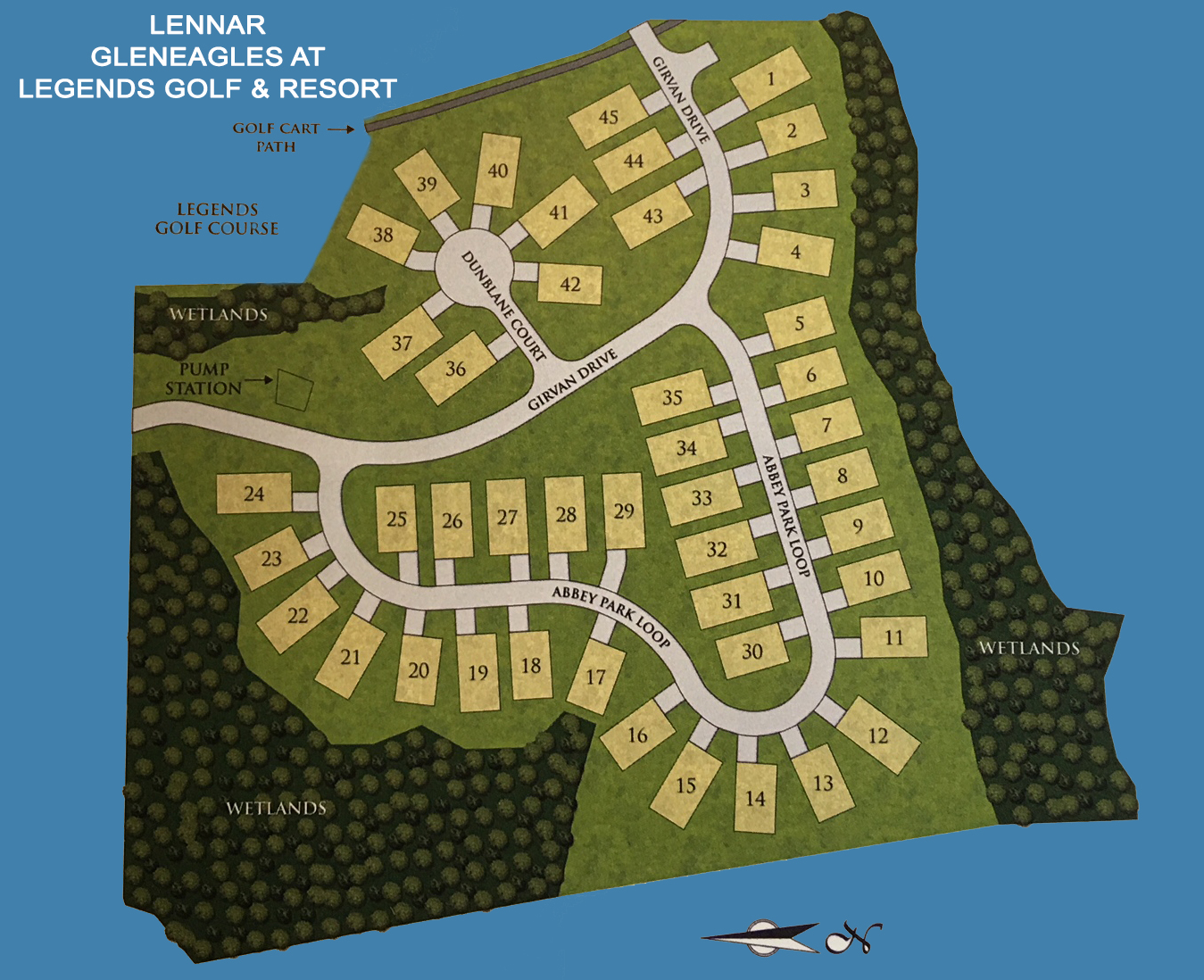 Lennar Gleneagles at Legends Golf & Resort Myrtle Beach Real Estate