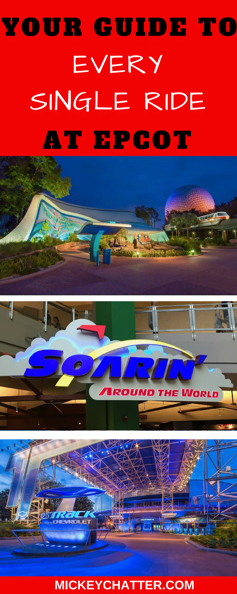 Your Guide to the Epcot Rides Mickey Chatter