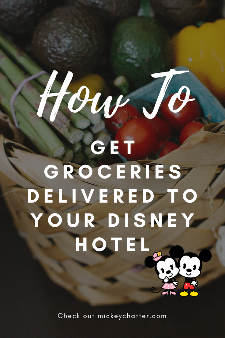 All the Options for Disney World Grocery Delivery To Your Hotel