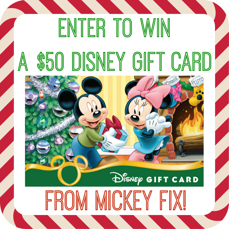 The Mickey Fix Holiday Giveaway Win a 50 Disney Gift Card! (closed