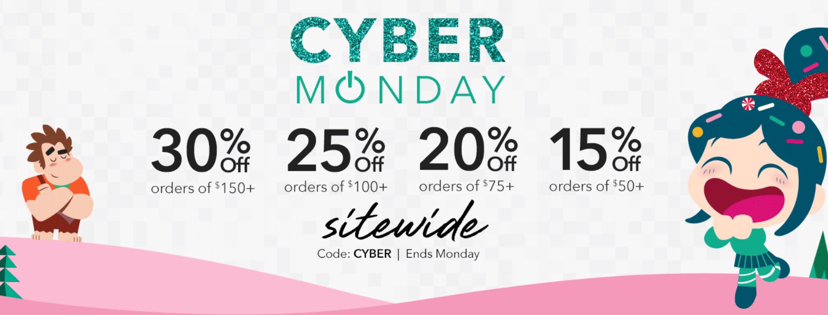 Disney Cyber Monday and Cyber Week Sales 2018 Mickey Fix