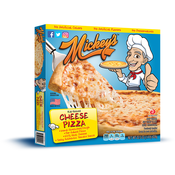Cheese Pizza Mickeys Pizza!
