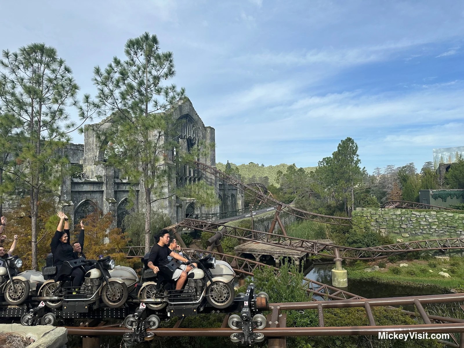 How to Ride Hagrid's Magical Creatures Motorbike Adventure at Universal