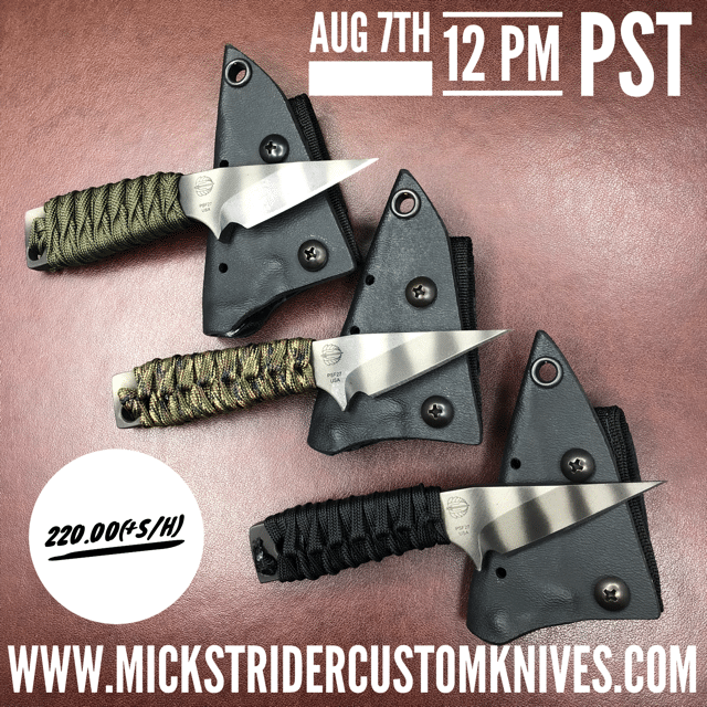 WP Mod 5 Sale Mick Strider Custom Knives