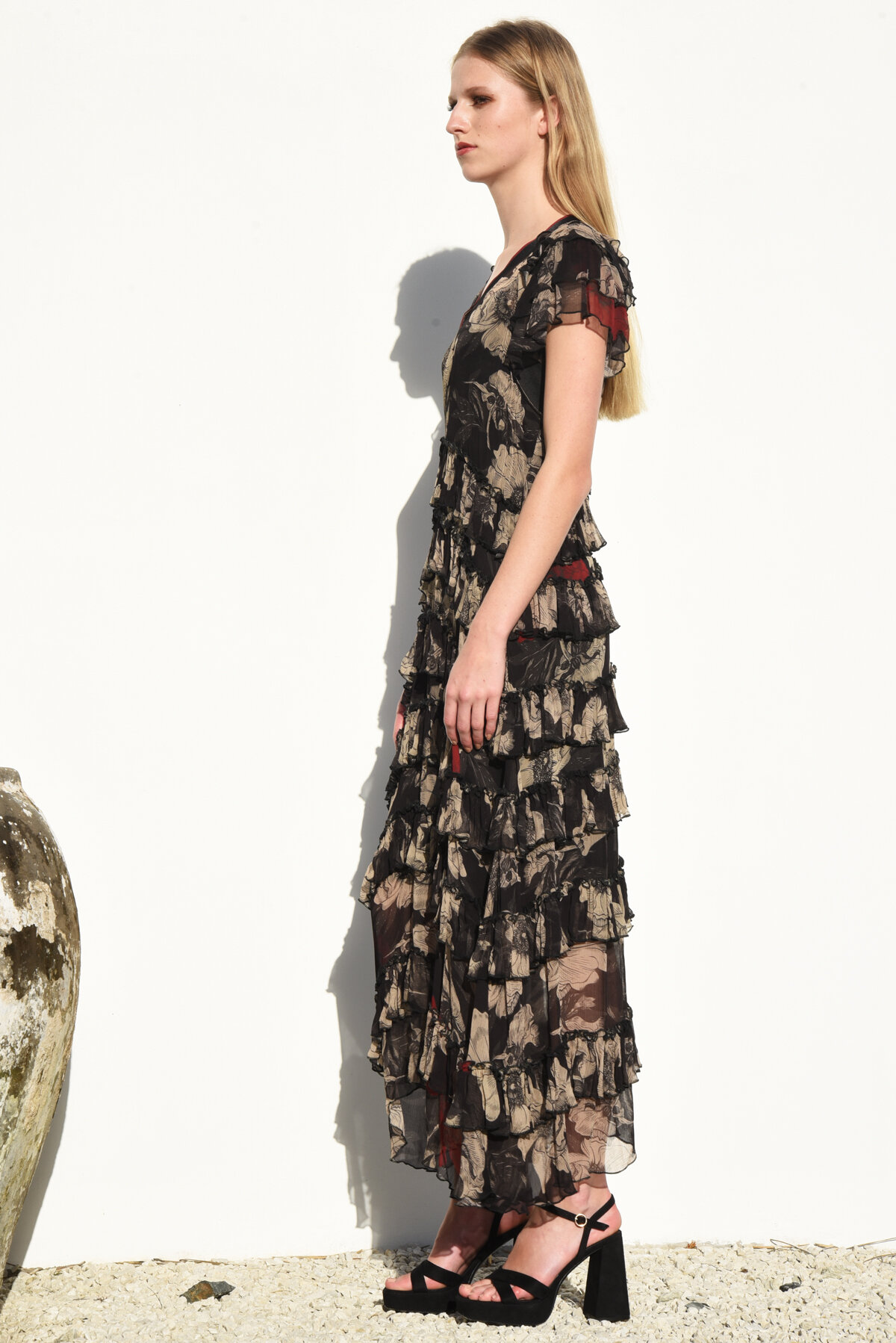 Trelise Cooper Flowing In The Wind Dress in Vintage Floral MicMac