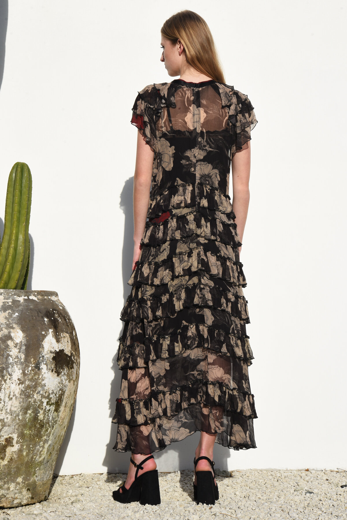 Trelise Cooper Flowing In The Wind Dress in Vintage Floral MicMac