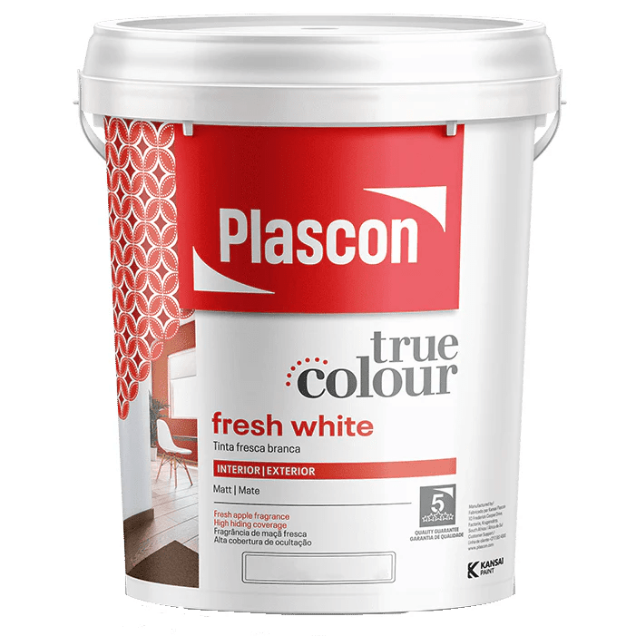 PLASCON GLOSS TRUE COLOR WHITE 20L GTC1 Micmar Online