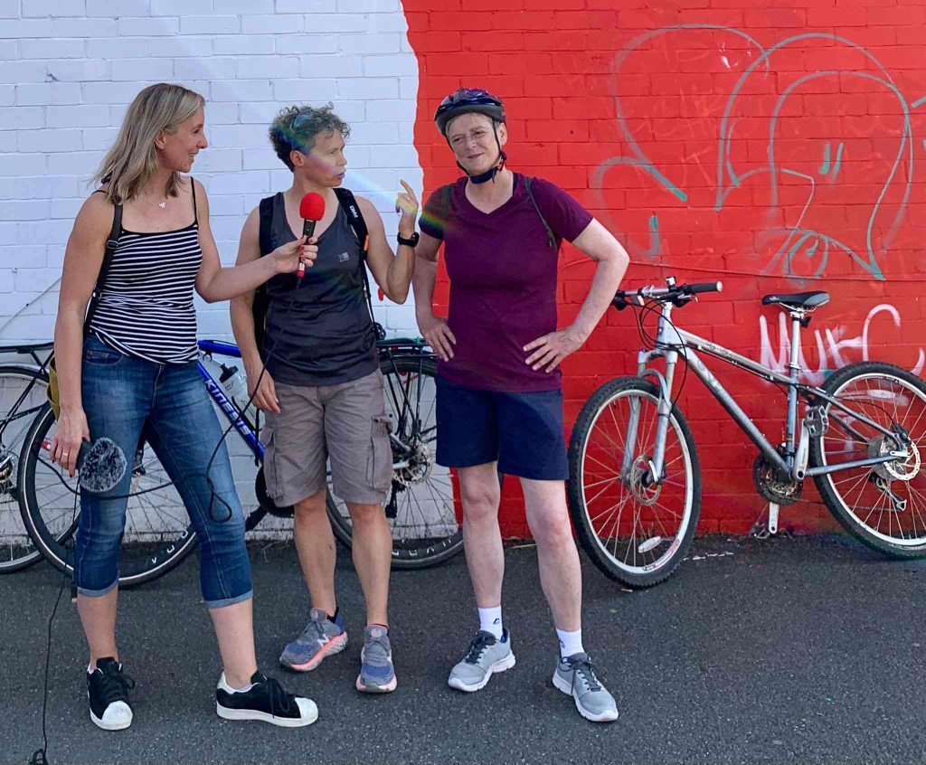 right to the streets podcast recording