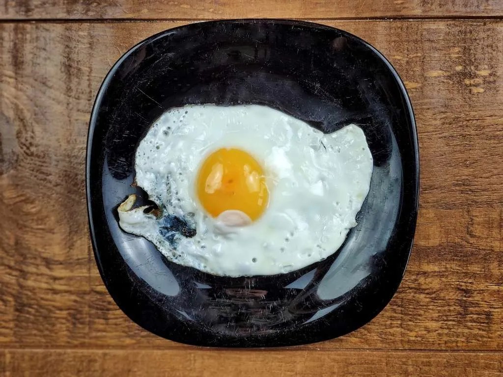 Huevos a la plancha Mi Cocina Real recetas saludables