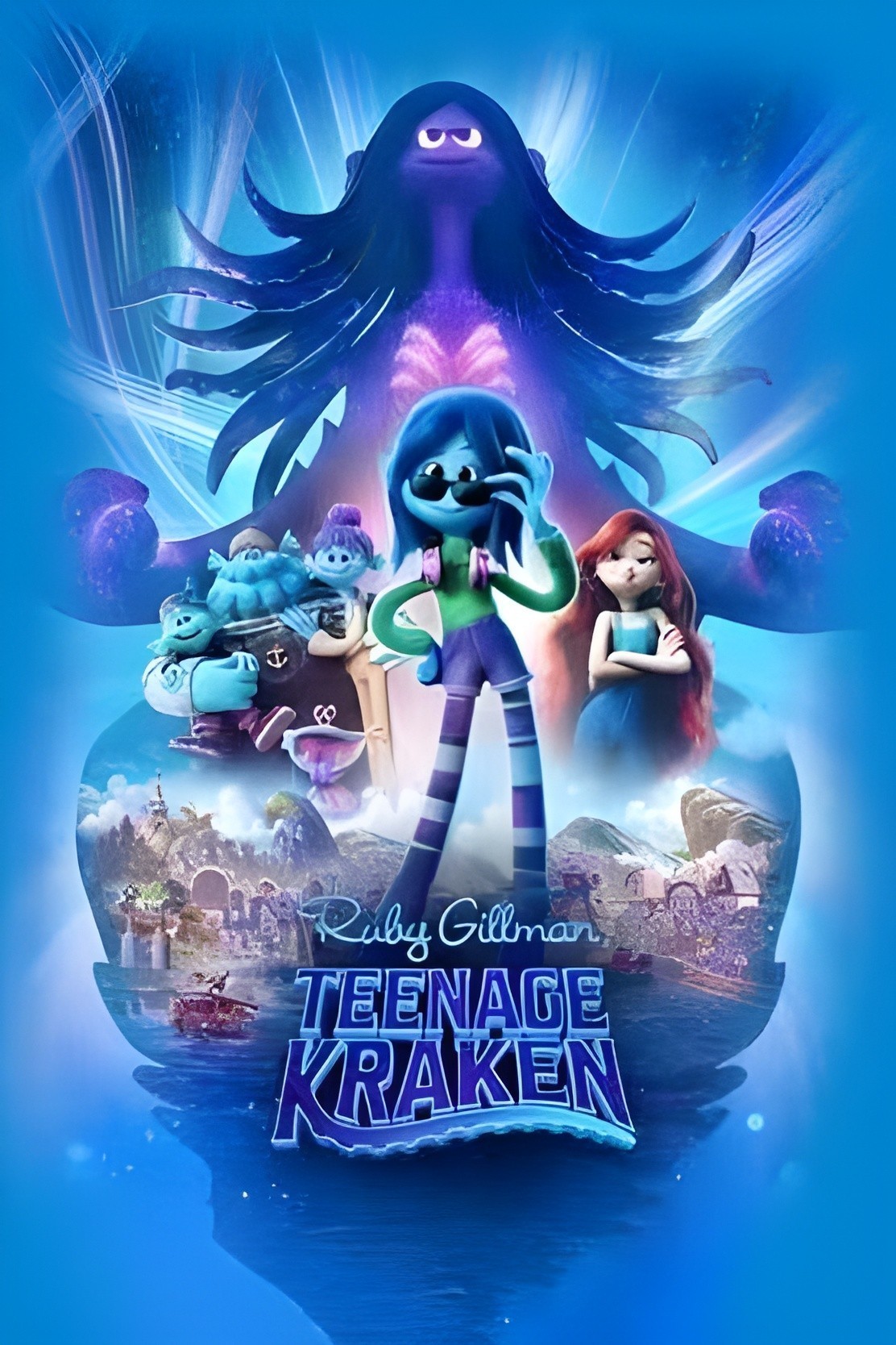 Ruby Gillman, Teenage Kraken (2023) Hindi Dubbed (DD 5.1) & English