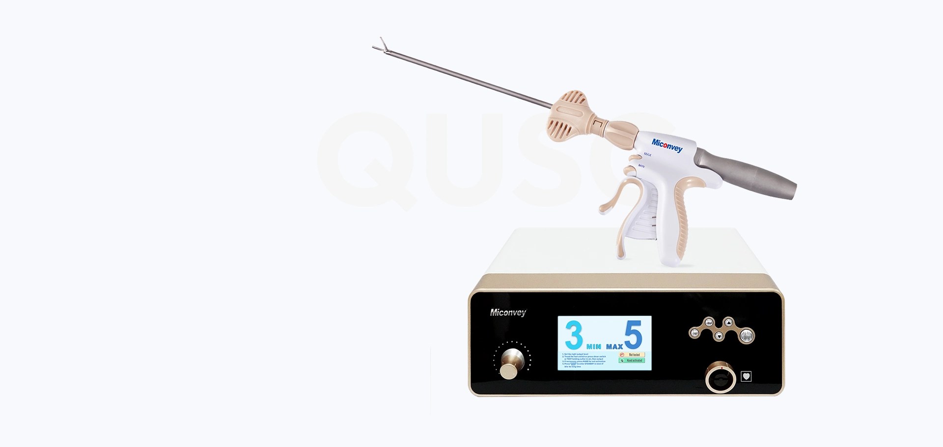 Ultrasonic Surgical System Laparoscopic Harmonic Scalpel Miconvey