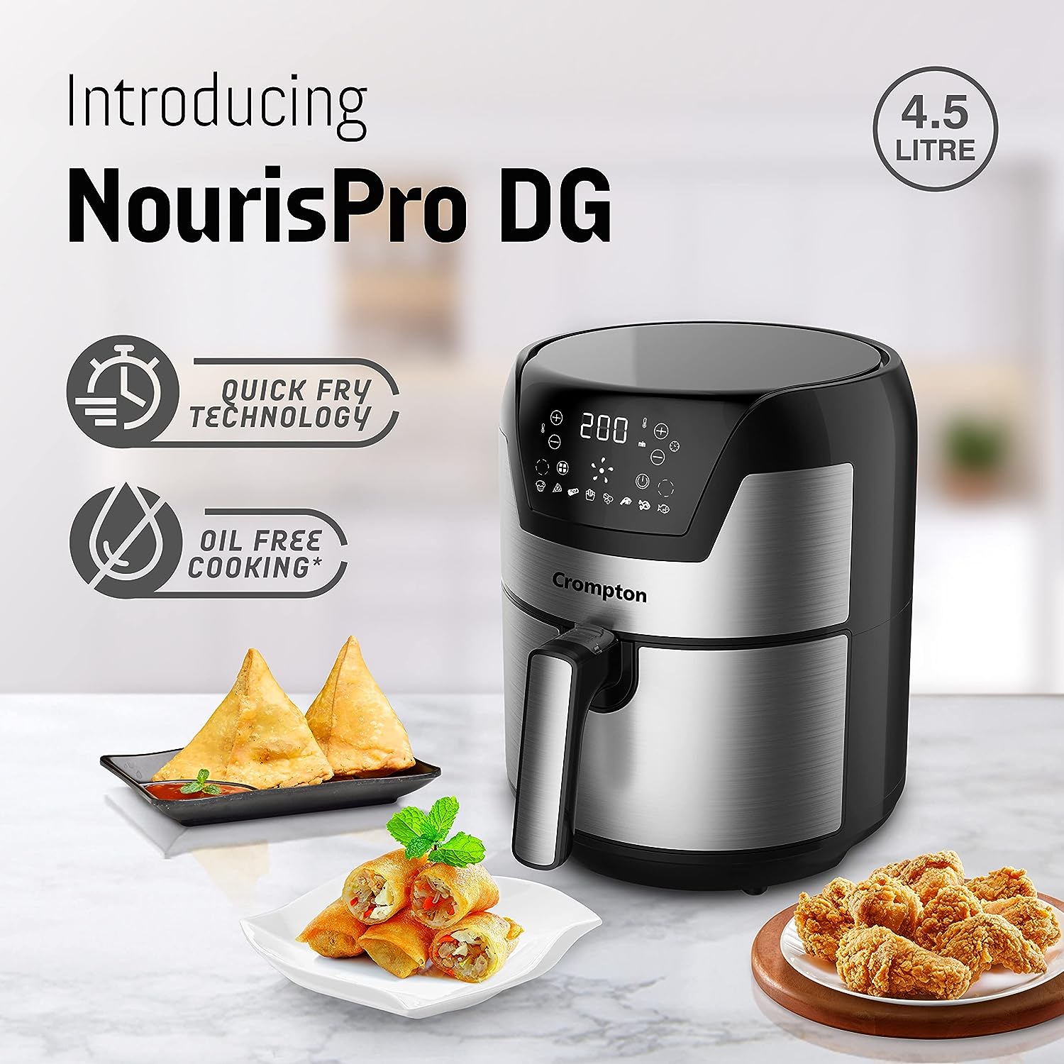 Crompton NourisPro Digital Air fryer