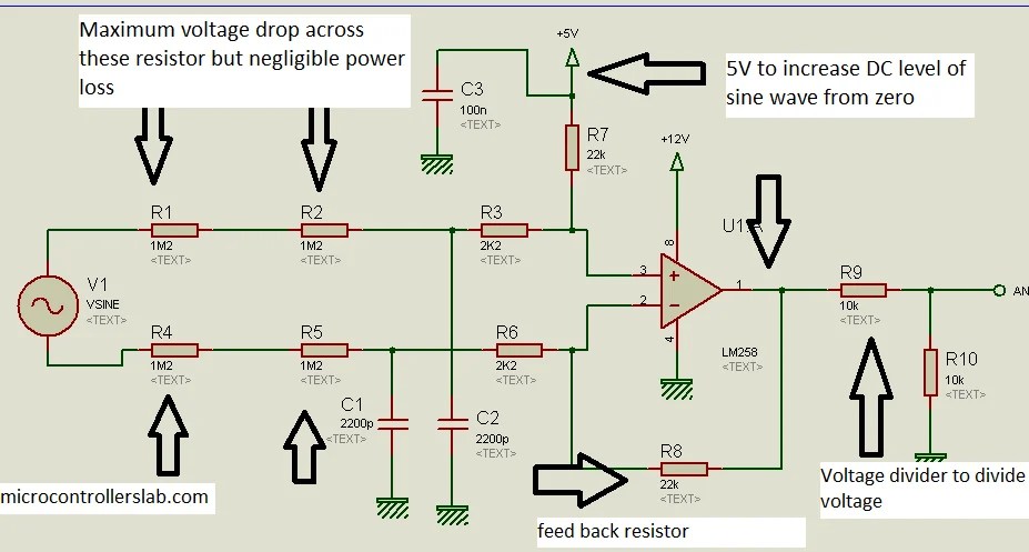 Ac Voltage Sensing Circuit Diagram - Circuit Diagram