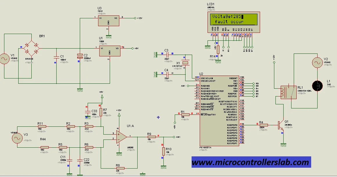 Smart under and over voltage protection system for home