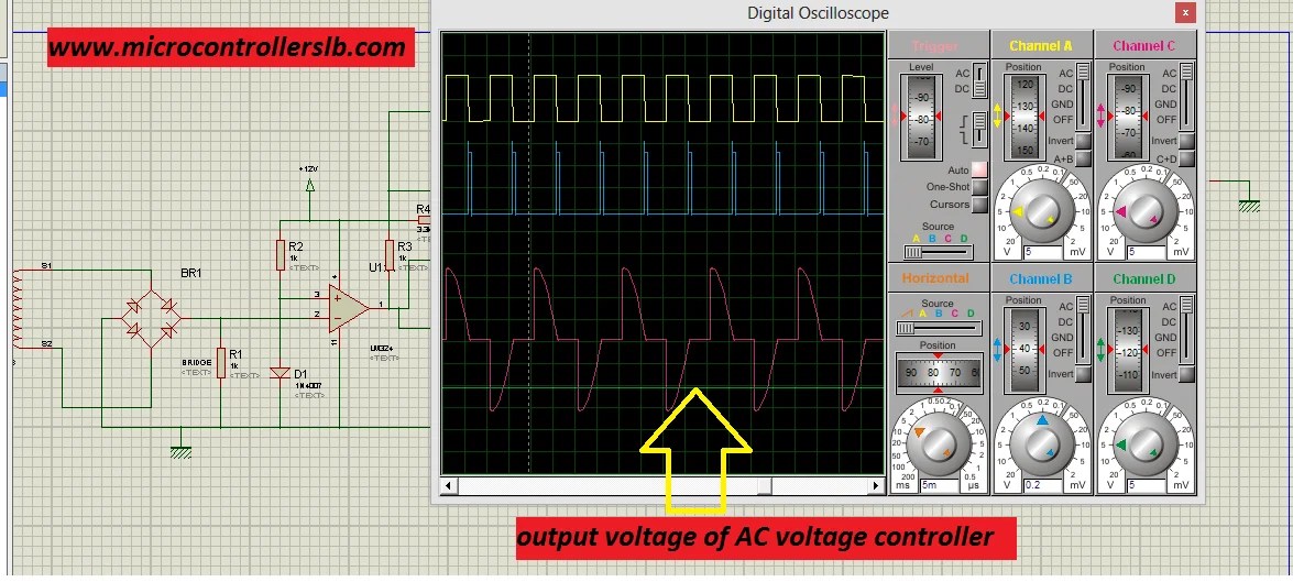 triac Firing angle control circuit