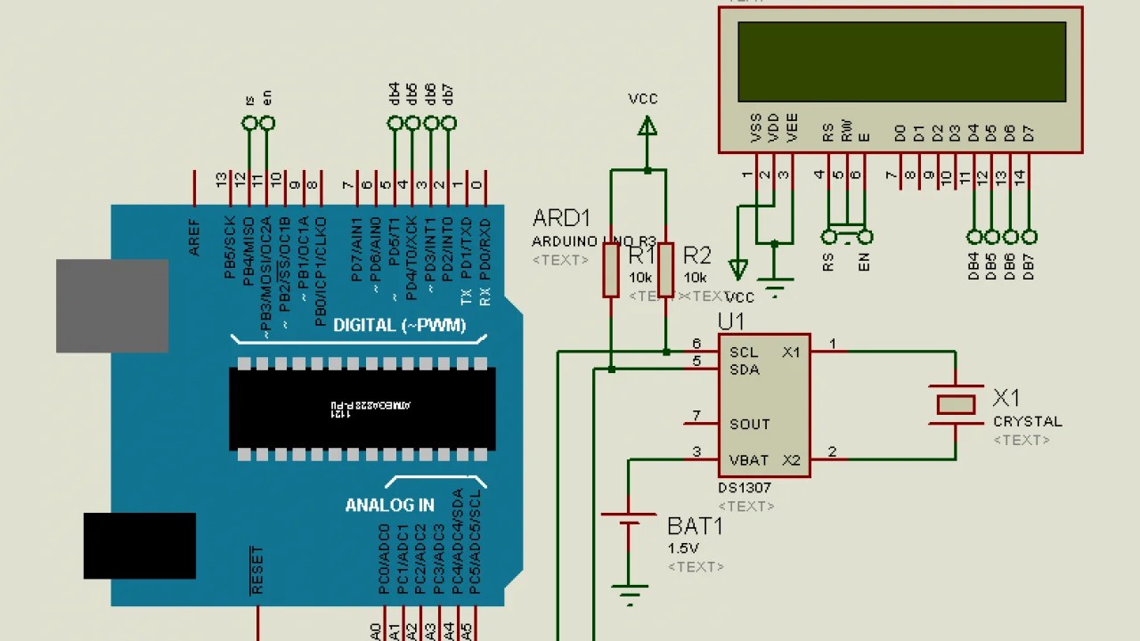 Program For Digital Clock Using 8051