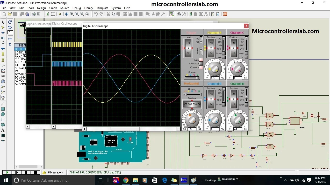 A simple frequency generator kit that produces a 1khz sine wave using an . Three phase sine wave inverter circuit using Arduino