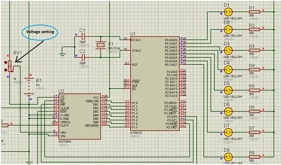 8051 microcontroller tutorials and projects with source codes