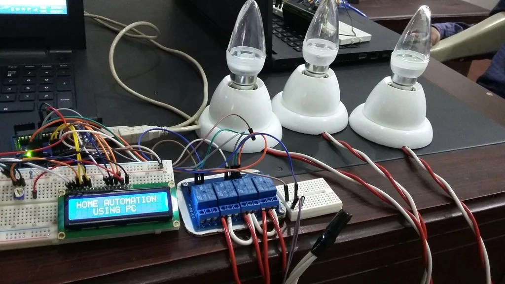 PC based home automation using Arduino project