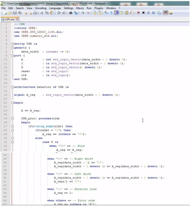 VHDL programming if else statement and loops with examples