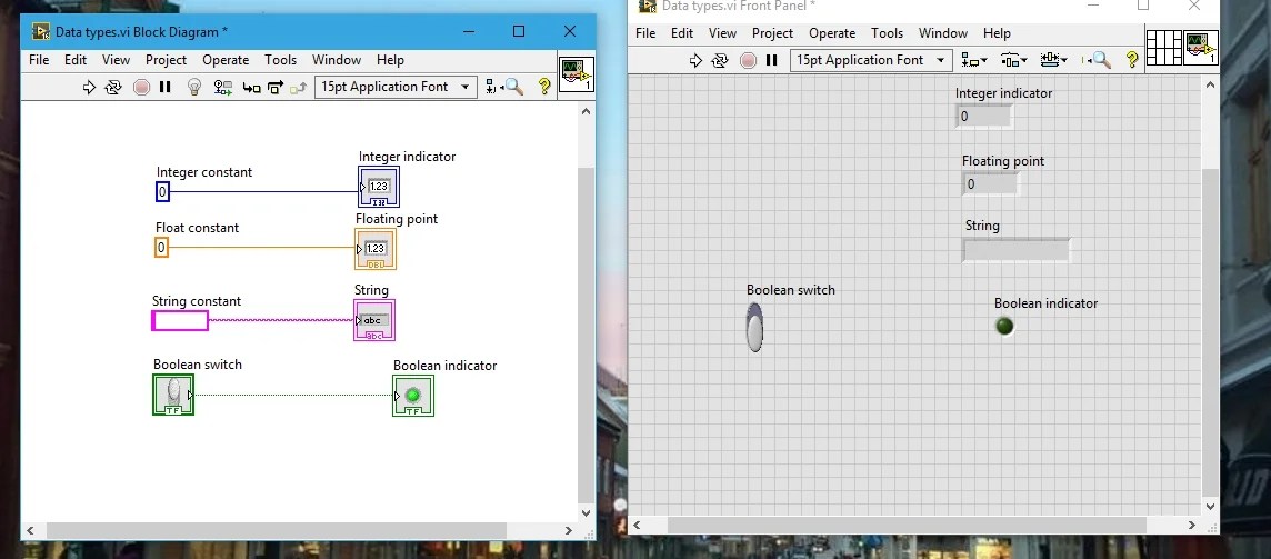 Data types in labview tutorial 4