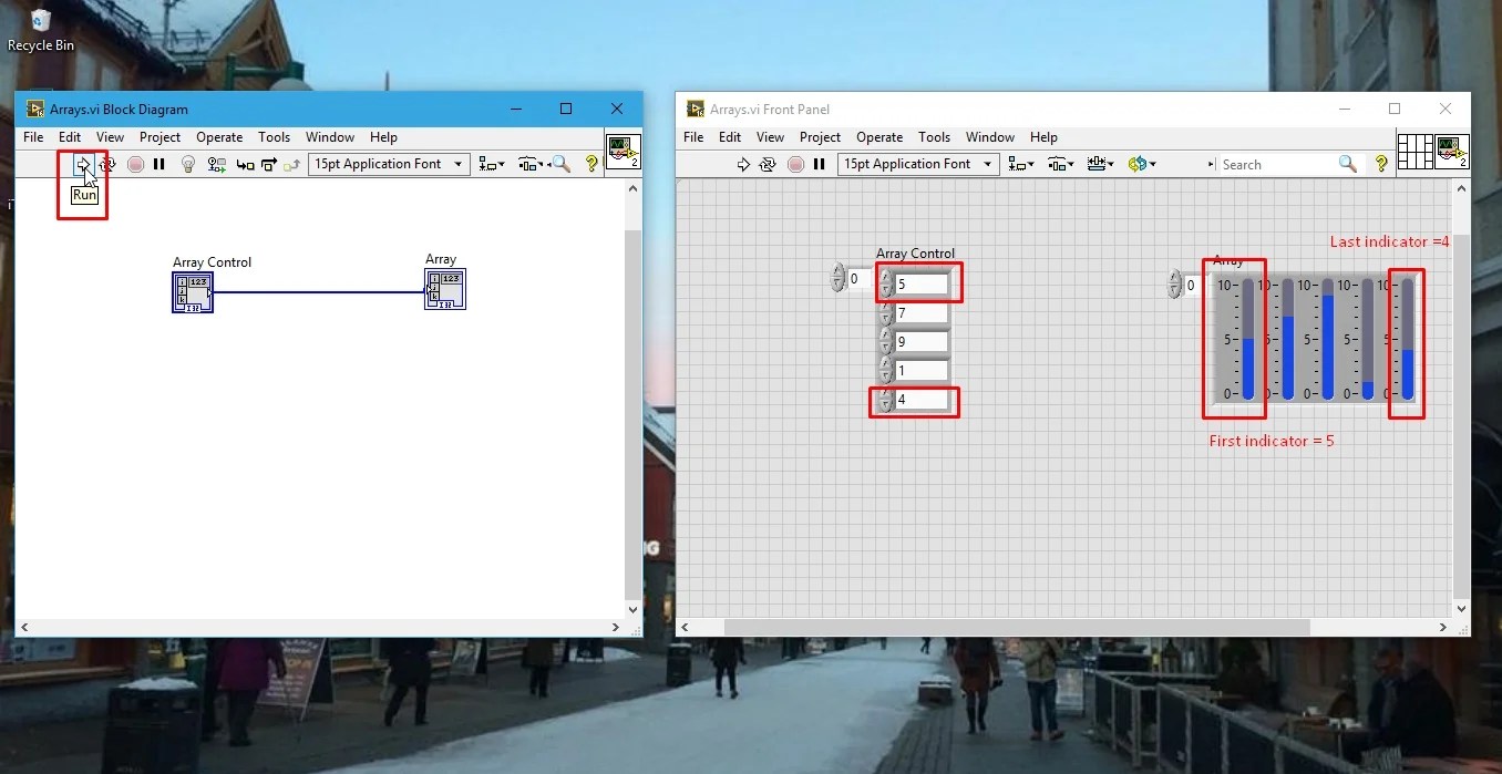 Arrays in LabVIEW with Examples Tutorial 5