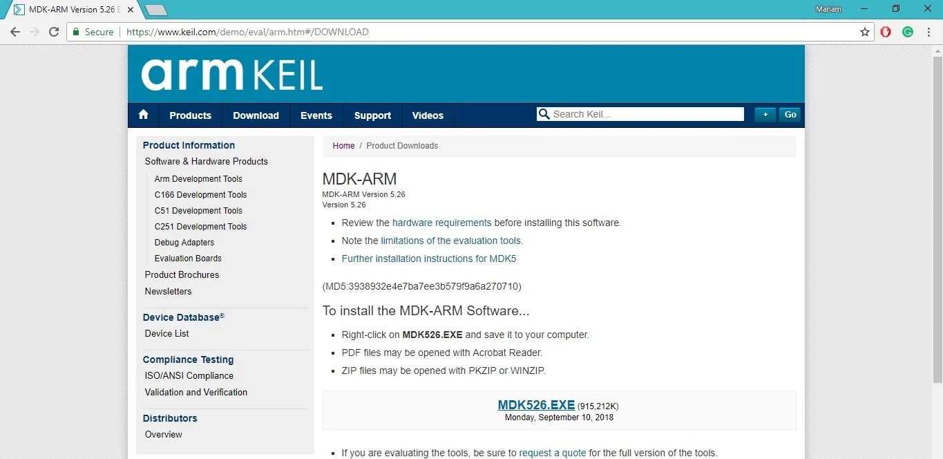 How to Download and Install Keil uVision for ARM and 8051
