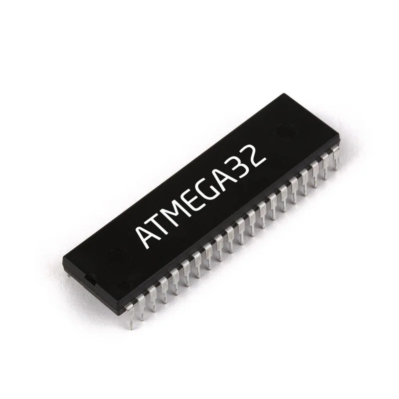 ATmega32 Microcontroller Pinout, Programming Examples and Features