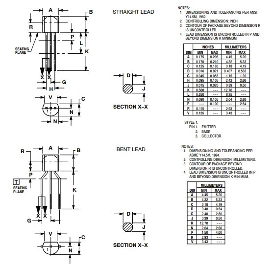 mpsa42 npn transistor pintout examples datasheet applications