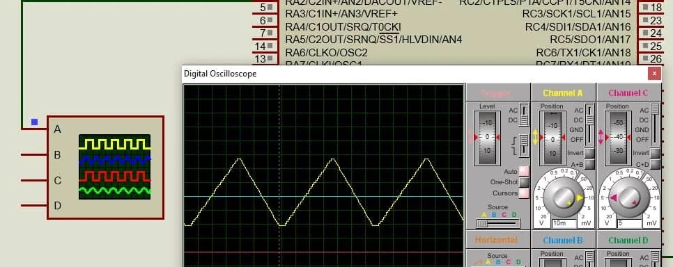 DAC Module of Pic Microcontroller Examples in MPLAB XC8 Compiler
