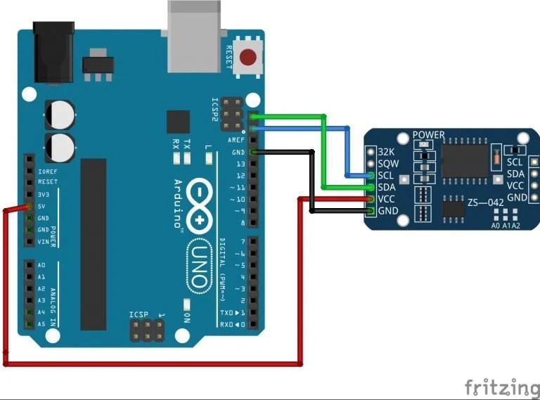 DS3231 RTC Module Pinout, Interfacing with Arduino, Features