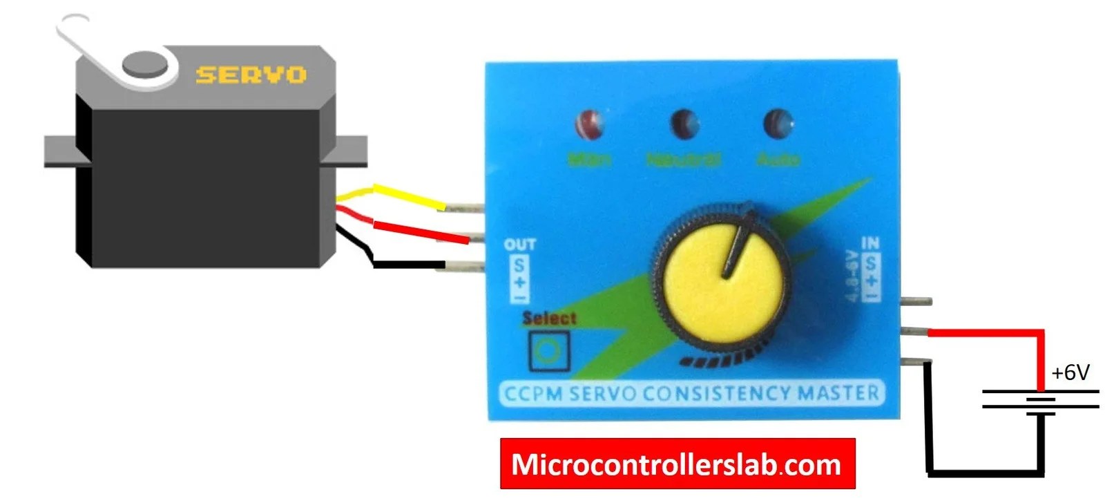 Servo Motor Schematic Symbol Wiring Diagram