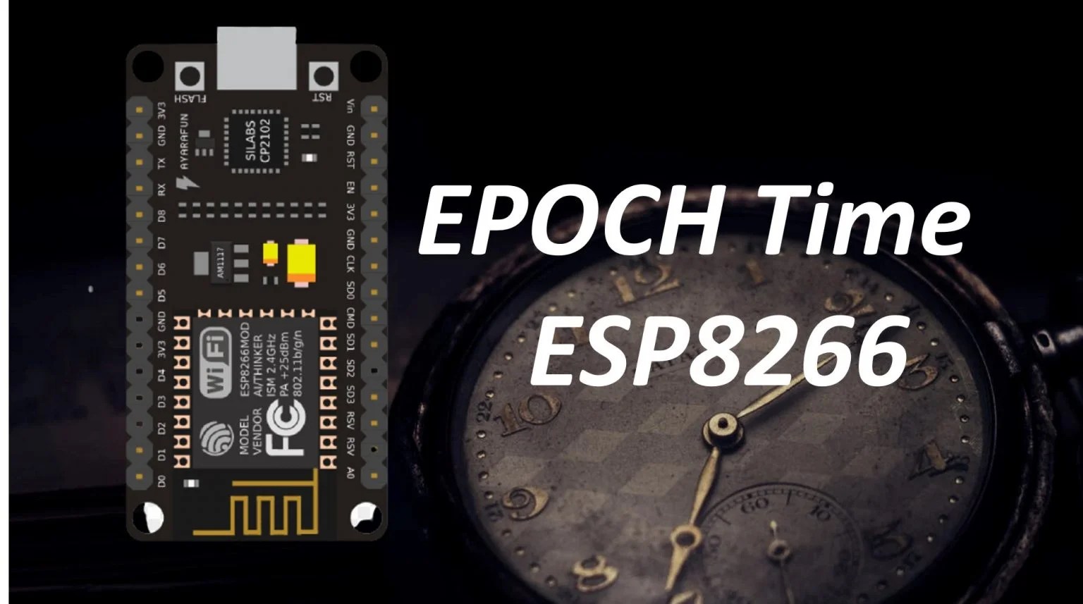 Getting Epoch/Unix time with ESP8266 NodeMCU using Arduino IDE