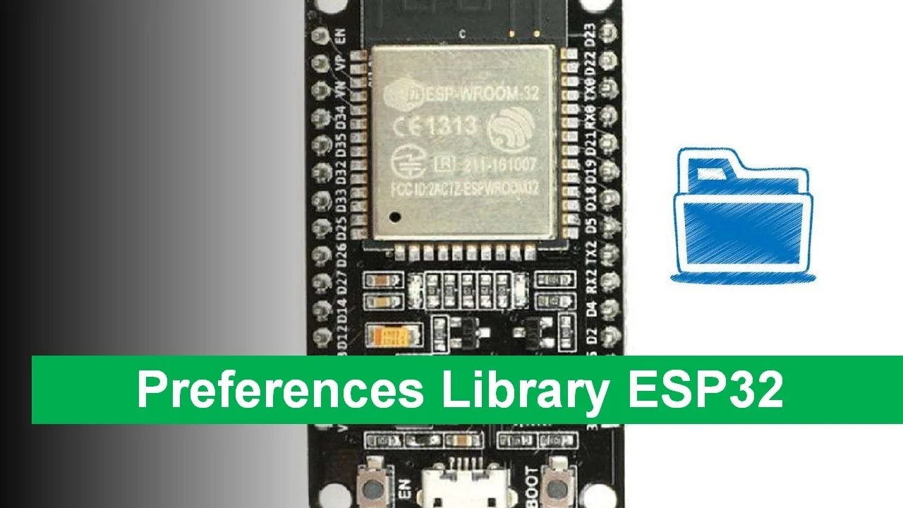 Save Data to ESP32 Flash Permanently using Preferences Library