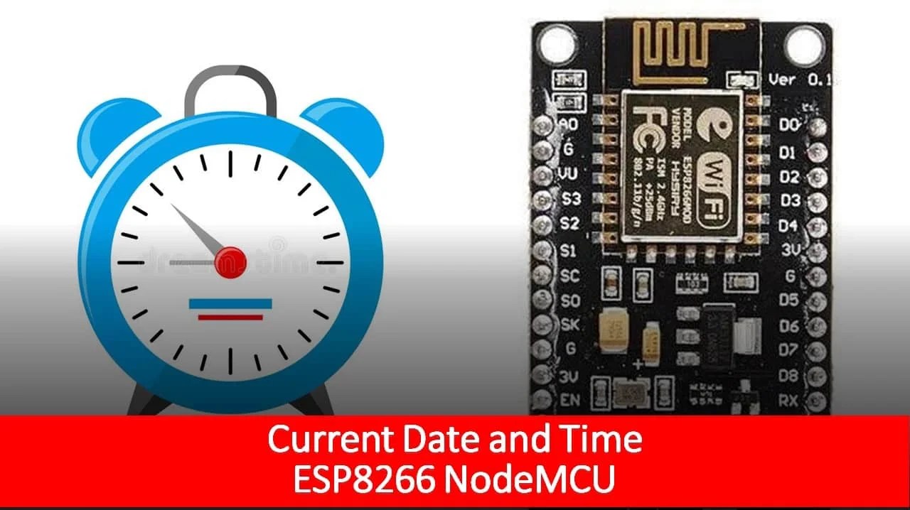 Getting Current Date and Time with ESP8266 NodeMCU ( NTP Server )